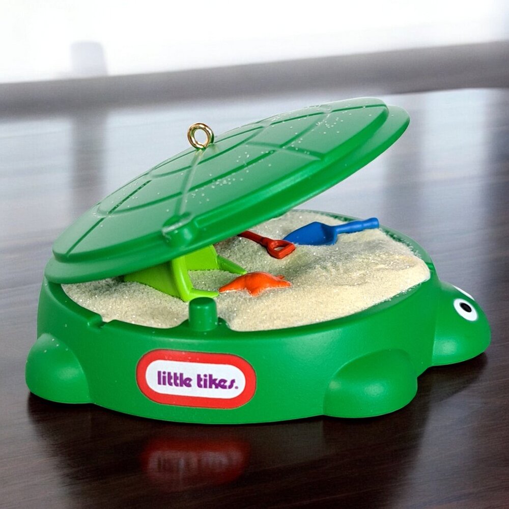 Hallmark Keepsake Ornament Little Tikes Classic Turtle Sandbox 2014 - Picture 6 of 10